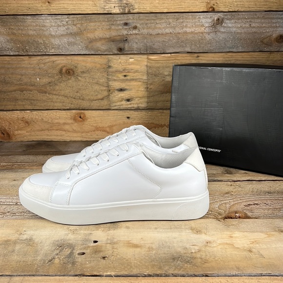 INC International Concepts Caleb Sneakers - White - Picture 1 of 8